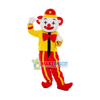 Halloween Clown Mascot Costume Halloween Clown Mascot Costume