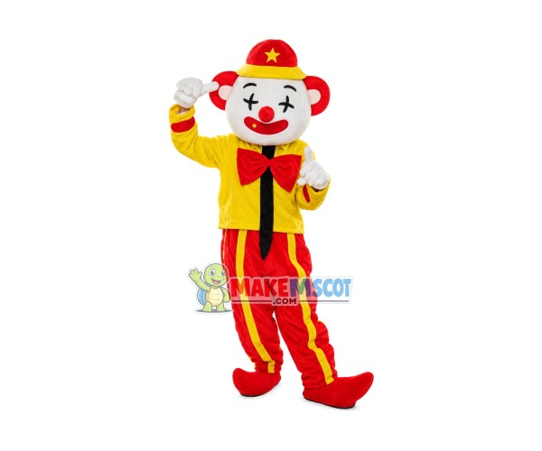 Halloween Clown Mascot Costume Halloween Clown Mascot Costume