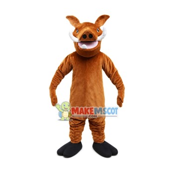 Pumbaa Wild Boar Mascot Costume Pumbaa Wild Boar Mascot Costume