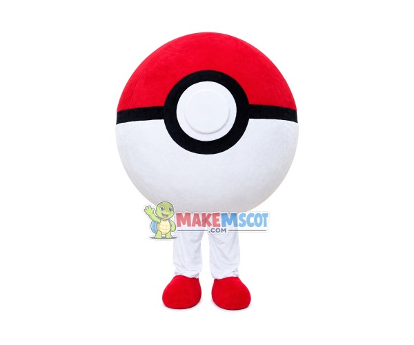 Poke Ball Mascot Costume