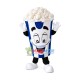 Happy Lightweight Popcorn Mascot Costume Happy Lightweight Popcorn Mascot Costume