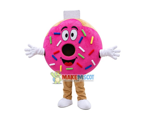 Doughnut Donut Mascot Costume Doughnut Donut Mascot Costume