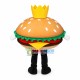 Big Hamburger Mascot Costume Big Hamburger Mascot Costume