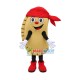 Empanada Mascot Costume Empanada Mascot Costume