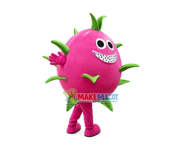 Dragon Fruit Mascot Costume Dragon Fruit Mascot Costume