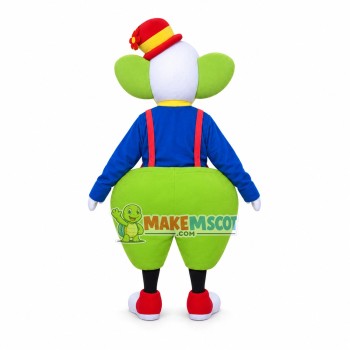 Happy Lightweight Clown Mascot Costume Happy Lightweight Clown Mascot Costume