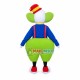 Happy Lightweight Clown Mascot Costume Happy Lightweight Clown Mascot Costume