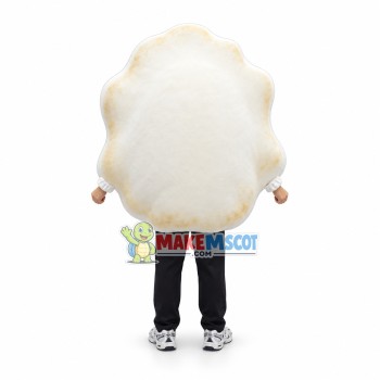 Big Fried Egg Mascot Costume Big Fried Egg Mascot Costume