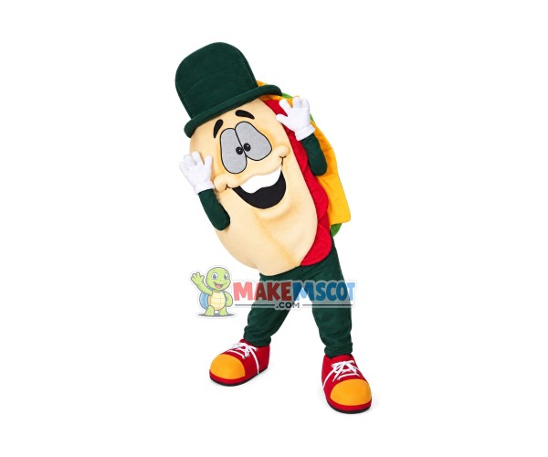 Pita Mascot Costume Pita Mascot Costume