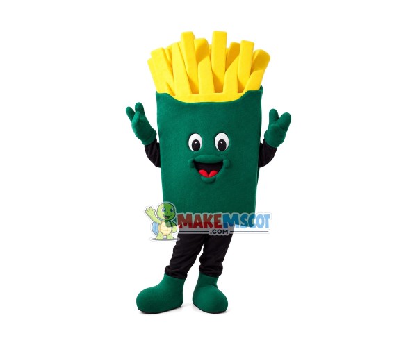French Fry Mascot Costume French Fry Mascot Costume