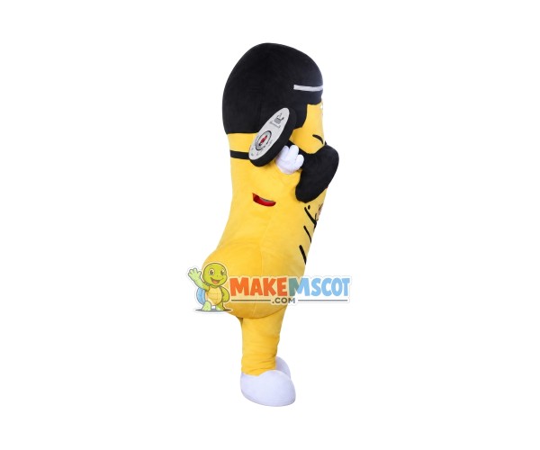 Power Cashew Mascot Costume Power Cashew Mascot Costume