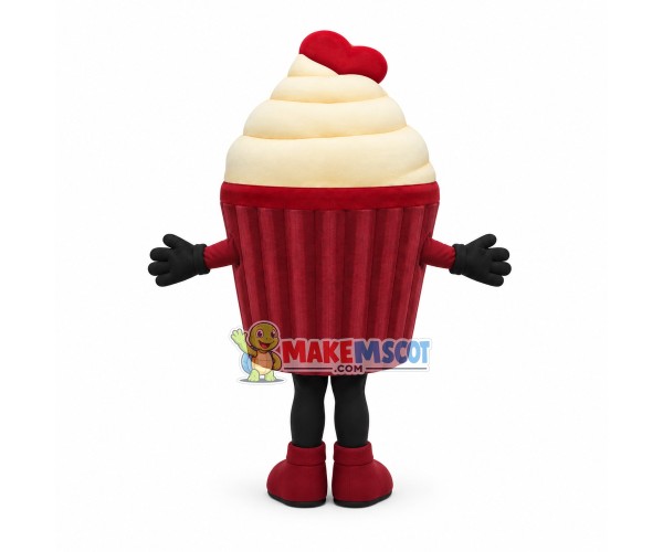 Girl Ice Cream Mascot Costume Girl Ice Cream Mascot Costume