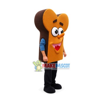 Bread Mascot Costume Bread Mascot Costume