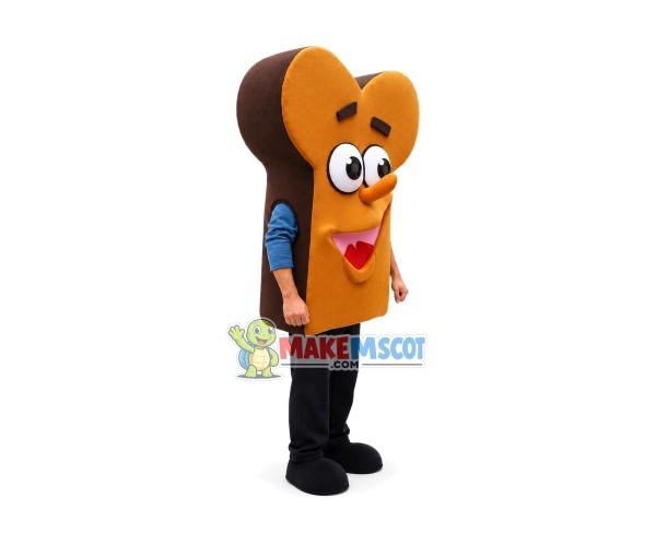 Bread Mascot Costume Bread Mascot Costume