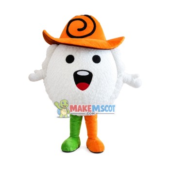 Chinese Dumpling Food Mascot Costume Chinese Dumpling Food Mascot Costume
