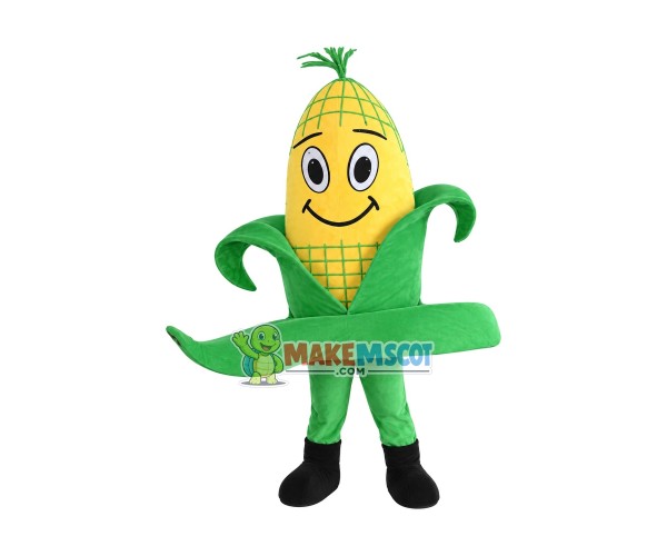Smiling Corn Mascot Costume Smiling Corn Mascot Costume