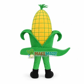 Smiling Corn Mascot Costume Smiling Corn Mascot Costume