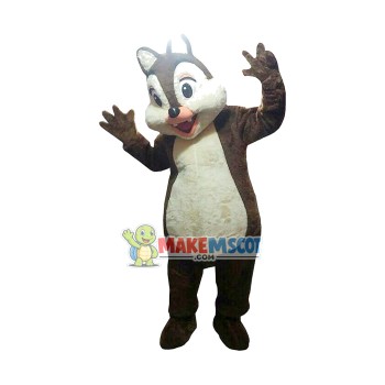 Mouse Clubhouse Chipmunks Dale Mascot Costume