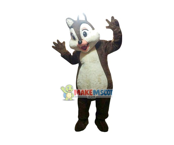 Mouse Clubhouse Chipmunks Dale Mascot Costume Mouse Clubhouse Chipmunks Dale Mascot Costume