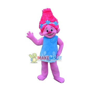 Poppy Mascot Costume Poppy Mascot Costume