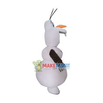 Smiling Olaf Mascot Costume Free Shipping
