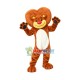 Goliath The Lion Mascot Costume Goliath The Lion Mascot Costume