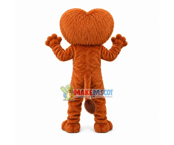 Goliath The Lion Mascot Costume Goliath The Lion Mascot Costume