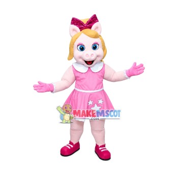 The Muppets Show Baby Miss Piggy Mascot Costume