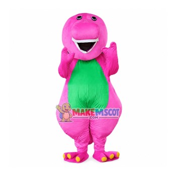 Deluxe Adult Size Barney Mascot Costume for Birthday Party Cartoon Character Mascot Costumes Deluxe Adult Size Barney Mascot Costume for Birthday Party Cartoon Character Mascot Costumes