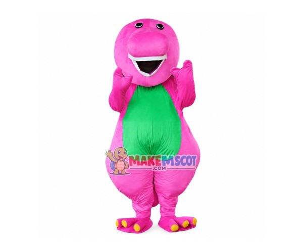 Deluxe Adult Size Barney Mascot Costume for Birthday Party Cartoon Character Mascot Costumes Deluxe Adult Size Barney Mascot Costume for Birthday Party Cartoon Character Mascot Costumes