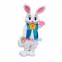 Deluxe Plush Easter Bunny Mascot Costume Bunny Costume (US IN STOCK)