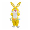 Yellow Rabbit Bunny Mascot Costume Bunny Costume