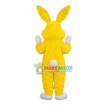 Yellow Rabbit Bunny Mascot Costume Bunny Costume