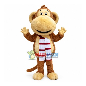 Big Mouth Monkey Mascot Costume