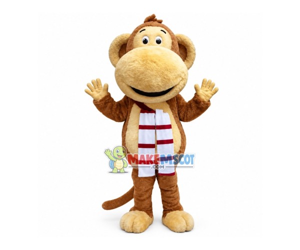 Big Mouth Monkey Mascot Costume Big Mouth Monkey Mascot Costume