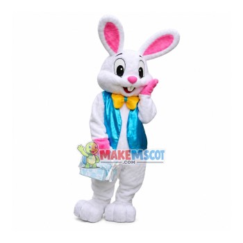 Easter Rabbit Mascot Costume Cartoon Rabbit Costume (US IN STOCK)