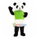 New Green Panda Mascot Costume Fancy Dress Adult Size for Halloween New Green Panda Mascot Costume Fancy Dress Adult Size for Halloween