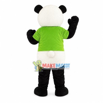 New Green Panda Mascot Costume Fancy Dress Adult Size for Halloween New Green Panda Mascot Costume Fancy Dress Adult Size for Halloween