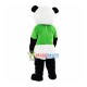 New Green Panda Mascot Costume Fancy Dress Adult Size for Halloween New Green Panda Mascot Costume Fancy Dress Adult Size for Halloween