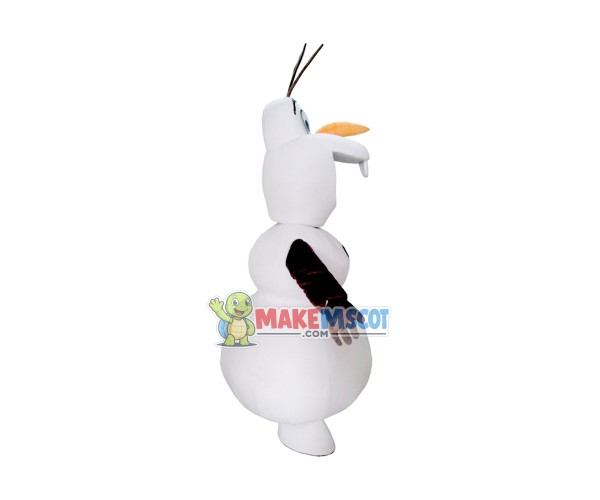 Smiling Olaf Mascot Costume Cartton Mascot Costume