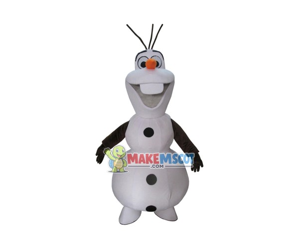 Smiling Olaf Mascot Costume Cartton Mascot Costume Smiling Olaf Mascot Costume Cartton Mascot Costume