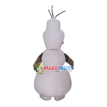 Smiling Olaf Mascot Costume Cartton Mascot Costume