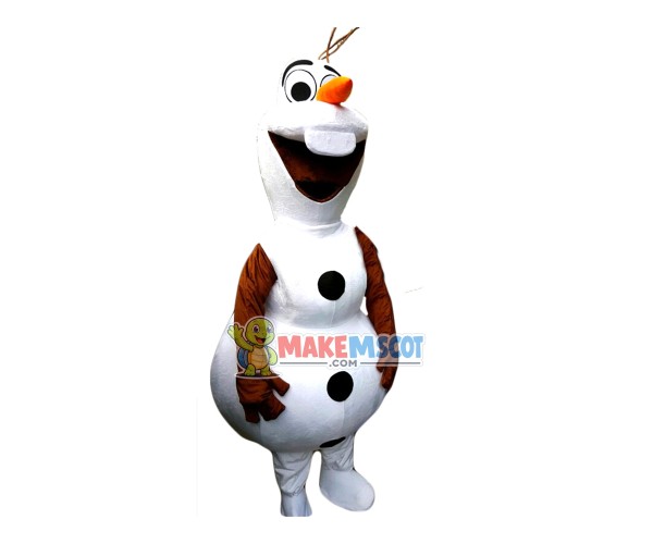 Smiling Olaf Mascot Costume Cartton Mascot Costume