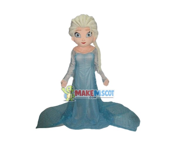Giant Elsa Frozen Mascot Costume