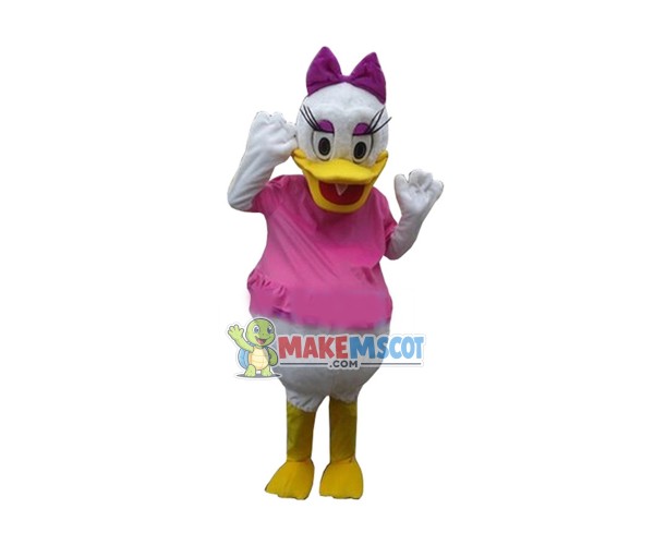 Daisy Donald Duck Mascot Costume Daisy Donald Duck Mascot Costume
