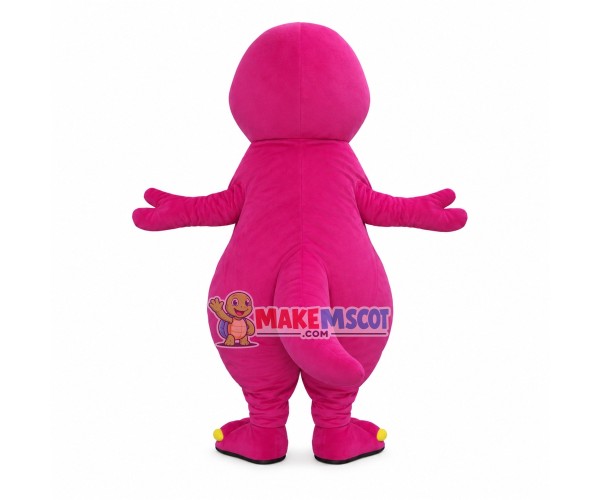 Barney Dinosaur Mascot Costume