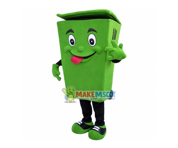 Green Recycle Trash Can Mascot Costume Adult Size Waste Ash Bin Garbage Can Anime Costumes Advertising Mascotte Fancy Dress Kits Green Recycle Trash Can Mascot Costume Adult Size Waste Ash Bin Garbage Can Anime Costumes Advertising Mascotte Fancy Dress Kits