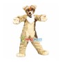 Brown Husky Dog Mascot Costume
