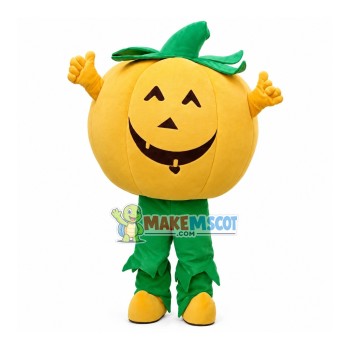 Cartton Pumpkin Mascot Costume Cartton Pumpkin Mascot Costume