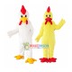 White Chicken Rooster Mascot Costume Cartoon Halloween White Chicken Rooster Mascot Costume Cartoon Halloween